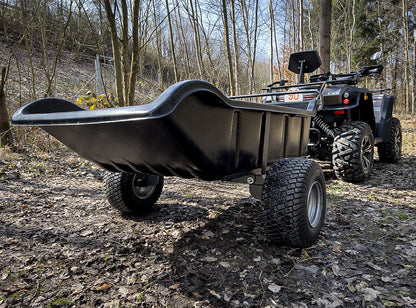 SHARK Gårdsvagn Plast 1-axel 680 kg