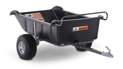 SHARK Gårdsvagn Plast 1-axel 680 kg